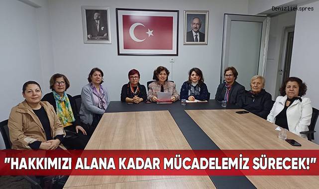 CHP Denizli İl Kadın Kolları Başkanı Kocabay’dan 5 Aralık Mesajı