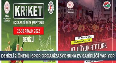 Denizli 2 önemli spor organizasyonuna ev sahipliği yapıyor