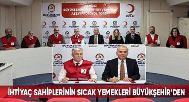 “Denizli Büyükşehir Belediyesi ve Kızılay Aşevi” protokolü imzalandı