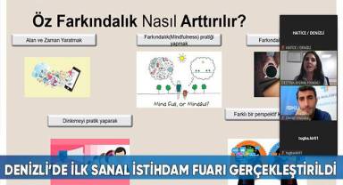 Denizli’de İlk Sanal İstihdam Fuarı Gerçekleştirildi