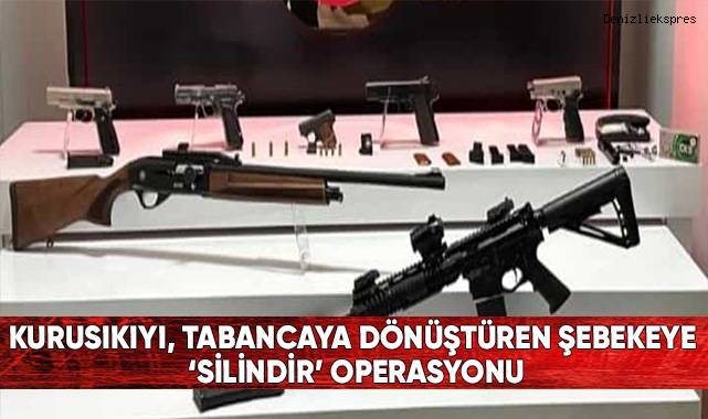 Denizli’de ‘Silindir’ operasyonunda 3 şüpheli yakalandı