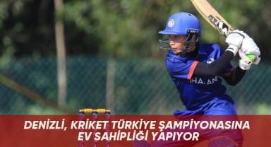 Denizli, Kriket Türkiye Şampiyonasına ev sahipliği yapıyor