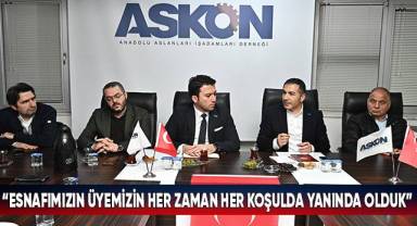 DTO Başkanı Erdoğan, ASKON'da Kentin Gündemini Değerlendirdi