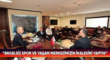 Engelliler Meclisi’nden Başkan Zolan'a Ziyaret