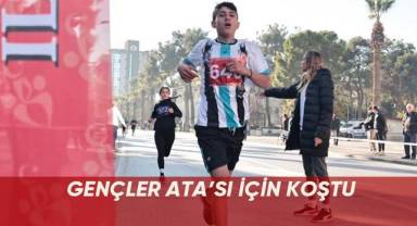 Gençler Ata'sı için koştu