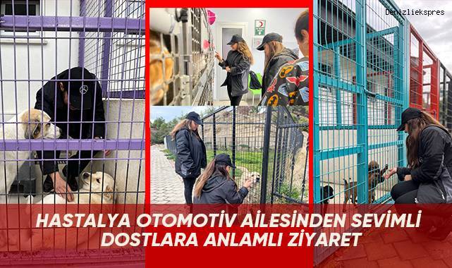 Hastalya Otomotiv ailesinden sevimli dostlara anlamlı ziyaret