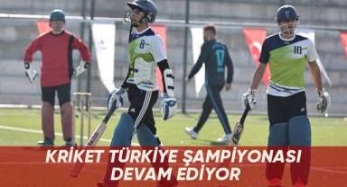 Kriket Türkiye Şampiyonası devam ediyor
