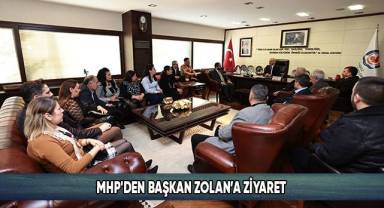MHP'den Başkan Zolan’a Ziyaret