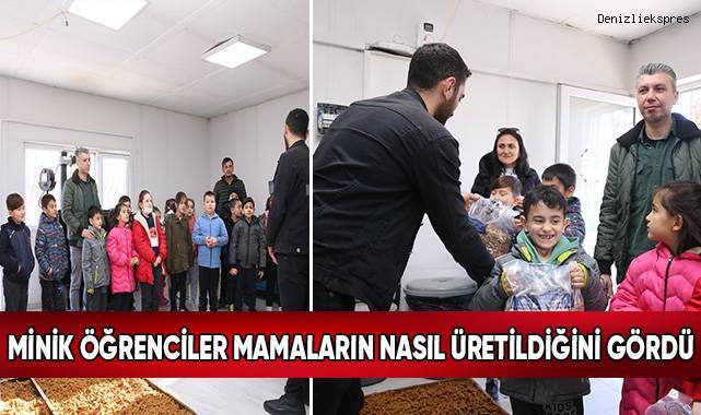 Minik Öğrenciler Pet Kafe’yi Ziyaret Etti