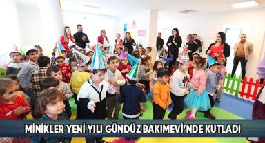 Minikler Yeni Yılı Gündüz Bakımevi’nde Kutladı