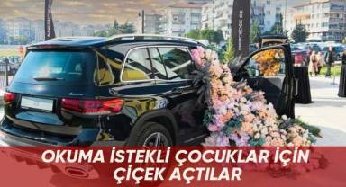 Okuma istekli çocuklar için çiçek açtılar