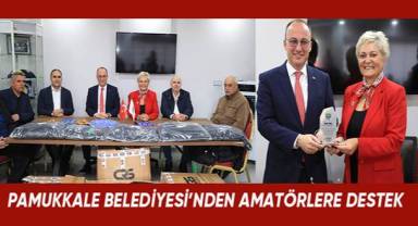 Pamukkale Belediyesi'nden amatörlere bir destek daha