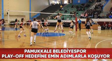 Pamukkale Belediyespor Play-Off Hedefine Emin Adımlarla Koşuyor