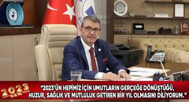 Rektör Kutluhan’dan Yeni Yıl Mesajı