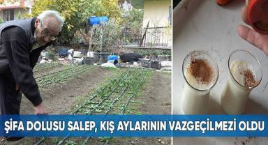 Şifa dolusu salep, kış aylarının vazgeçilmezi oldu