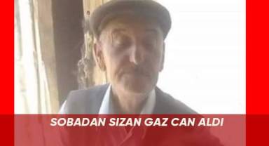 Sobadan sızan gaz can aldı