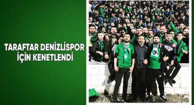 Taraftar Denizlispor için kenetlendi