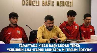 Taraftara kızan yönetim, maçlarını Denizli’de oynamak için TFF’ye başvuruda bulunacak