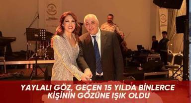 Yaylalı Göz, geçen 15 yılda binlerce kişinin gözüne ışık oldu