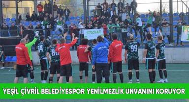 Yeşil Çivril Belediyespor yenilmezlik unvanını koruyor