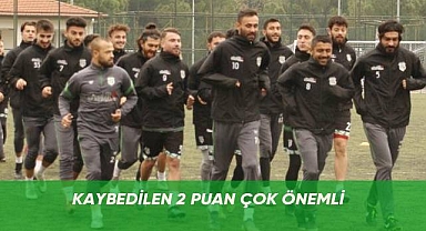 Yeşilçınar deplasmanda kaybedilen iki puana üzülüyor