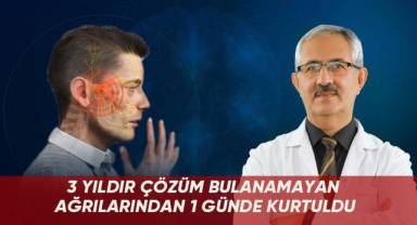 3 yıldır çözüm bulanamayan ağrılarından 1 günde kurtuldu