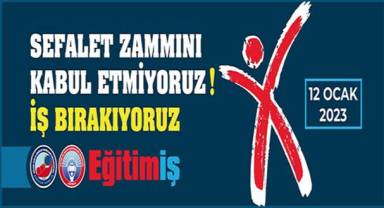 Aydoğan; 12 Ocak'ta iş bırakıyoruz