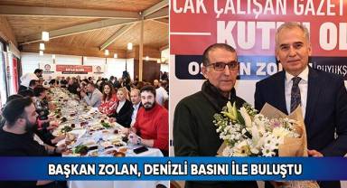 Başkan Zolan, Denizli Basını İle Buluştu