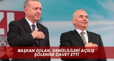 Başkan Zolan, Denizlilileri açılış şölenine davet etti