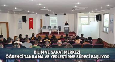 Bilim Ve Sanat Merkezi Öğrenci Tanılama Ve Yerleştirme Süreci Başlıyor