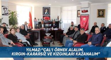 Çal’a Çıkartma Yapan MHP’nin İl Başkanı Yılmaz, Hedeflerini Açıkladı