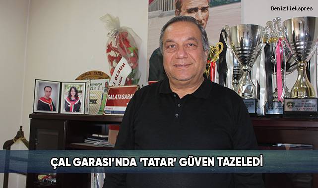 Çal Belediyespor, seçim heyecanı yaşadı.