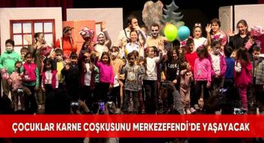 Çocuklar Karne Coşkusunu Merkezefendi'de Yaşayacak