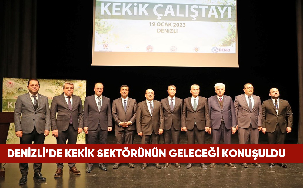Denizli'de Kekik sektörünün geleceği konuşuldu