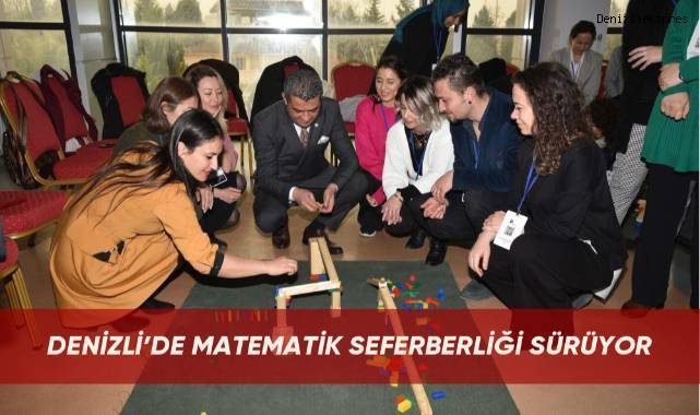 Denizli’de matematik seferberliği sürüyor