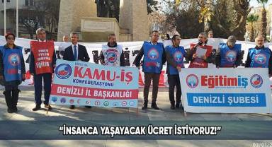 Denizli Eğitim-İş’ten vergi dilimi tutarı isyanı
