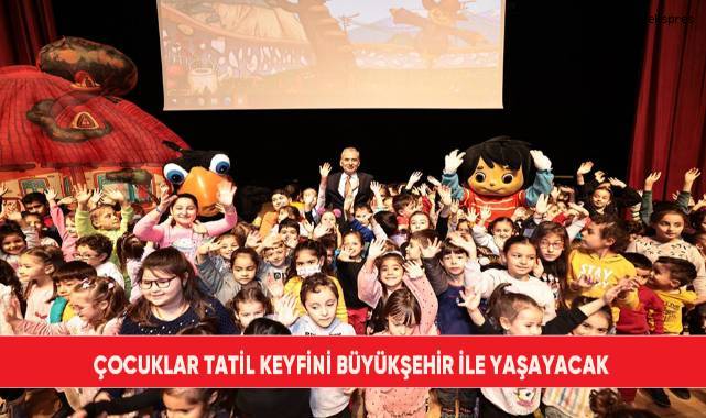 Denizlili çocuklar 3 gün boyunca eğlenceye doyacak