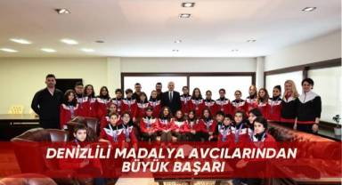Denizlili madalya avcılarından büyük başarı