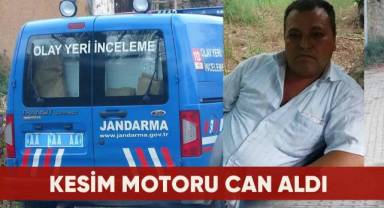Kesim motoru can aldı