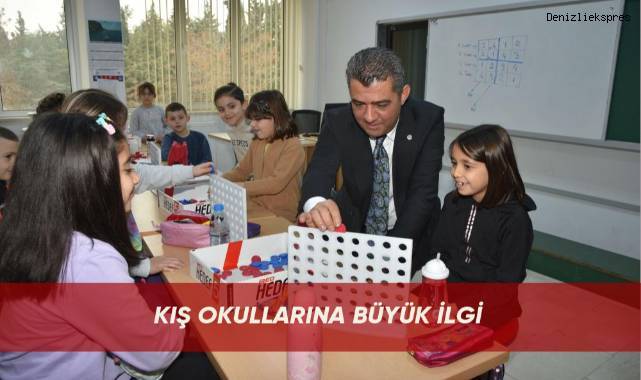 Kış okullarına büyük ilgi