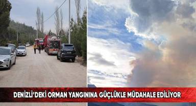 Küçük bir alanda etkili olan yangının büyümemesi için önlem alındı