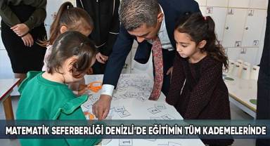 Matematik Seferberliği Denizli’de Eğitimin Tüm Kademelerinde