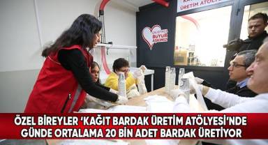 Merkezefendi’de Özel Bireyler Üretirken Kazanıyor
