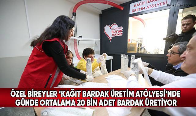 Merkezefendi’de Özel Bireyler Üretirken Kazanıyor