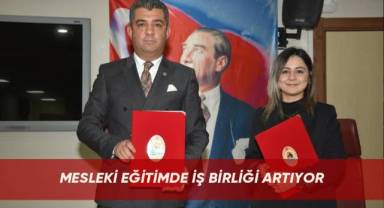 Mesleki eğitimde iş birliği artıyor