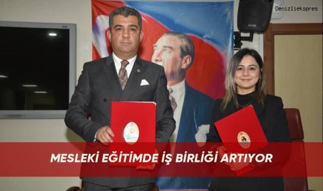 Mesleki eğitimde iş birliği artıyor