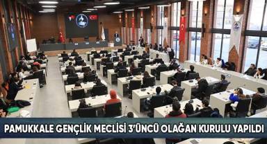 Pamukkale Gençlik Meclisi 3’üncü Olağan Kurulu Yapıldı