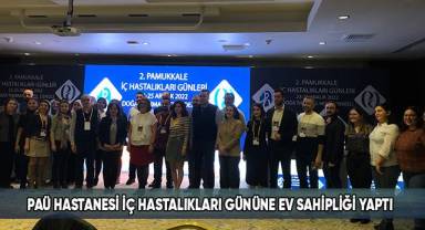 PAÜ Hastanesi İç Hastalıkları Gününe Ev Sahipliği Yaptı