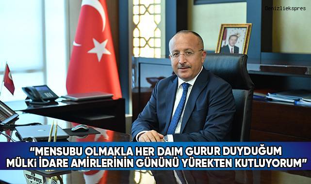 Vali Atik’in “10 Ocak İdareciler Günü” Kutlama Mesajı