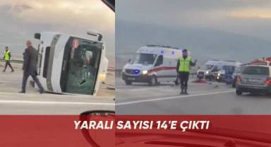 Yaralı sayısı 14'e çıktı